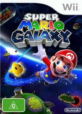 Super Mario Galaxy box cover front